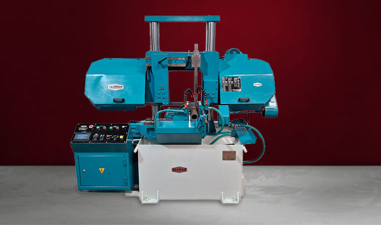 double-column-type-band-saw-machine